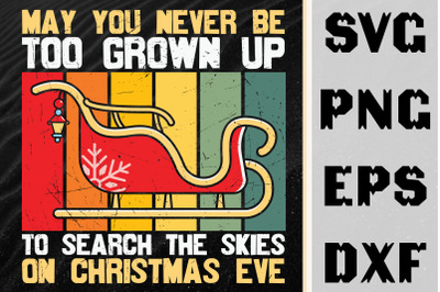 Search The Skies On Christmas Eve