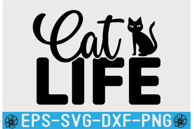 Cat SVG T shirt Design Template