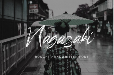 Nagasaki - Brush Font