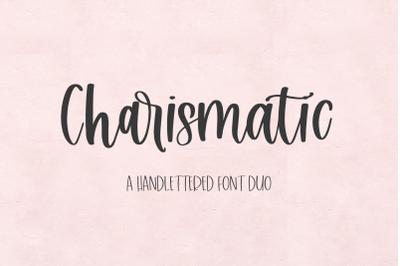 Charismatic Font Duo - Handwritten Font