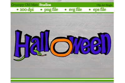 halloween design with the letter  in orange O