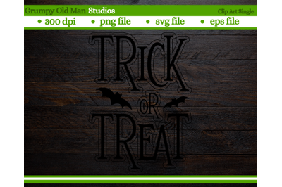 trick or treat | halloween design | tall and skinny font