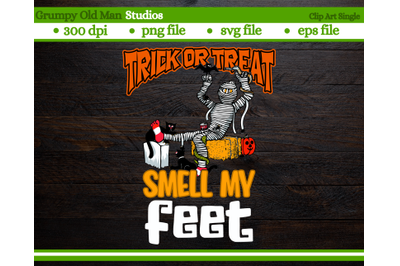 trick or treat smell my feet | halloween mummy | halloween monster