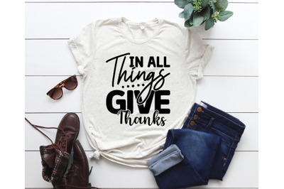 Thanksgiving SVG Design Template