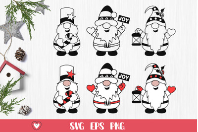 Christmas gnomes svg, Christmas gnome png, clipart