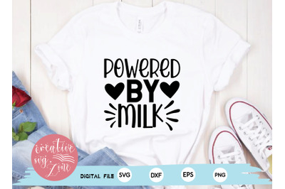 powered by milk