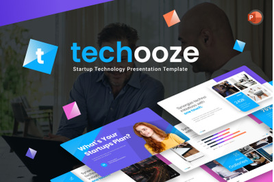 Techooze Startup Technology PowerPoint Template
