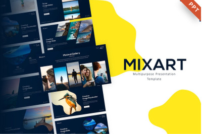 Mixart Multipurpose Creative PowerPoint Template