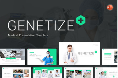 Genetize Medical PowerPoint Template