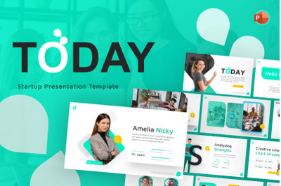 Today Start Up PowerPoint Template