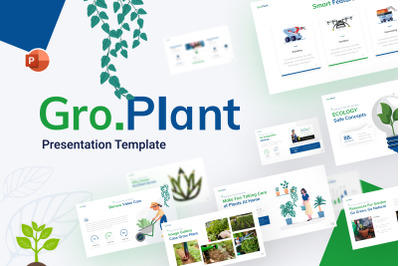 Gro.Plant Agriculture PowerPoint Template