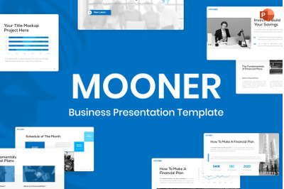 Mooner Business PowerPoint Template