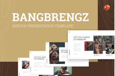 BangBrengz Service PowerPoint Template