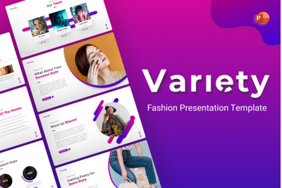 Variety Fashion PowerPoint Template