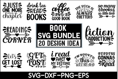 Book Svg Bundle