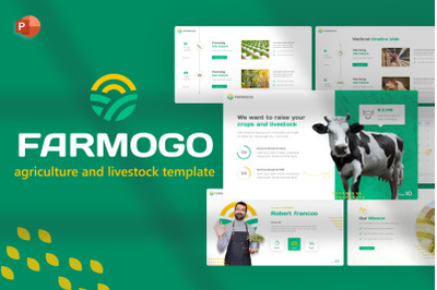 Farmogo Agriculture PowerPoint Template