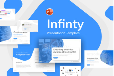 Infinity Start Up Presentation Powerpoint Template