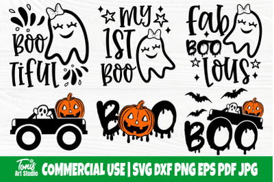 Boo SVG, Funny Halloween Svg, Ghost Svg, Kids Svg