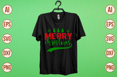 merry christmas svg cut file