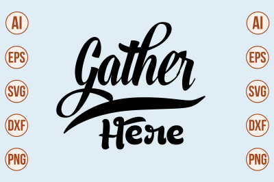 Gather Here svg