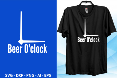Beer O&#039;clock svg