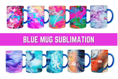 Blue Mug Sublimation