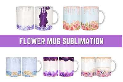 Flower Mug Sublimation