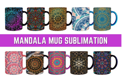 Mandala Mug Sublimation