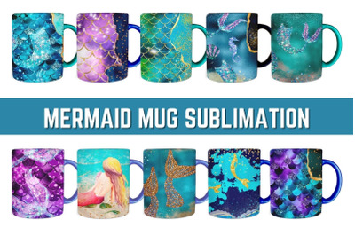 Mermaid Mug Sublimation