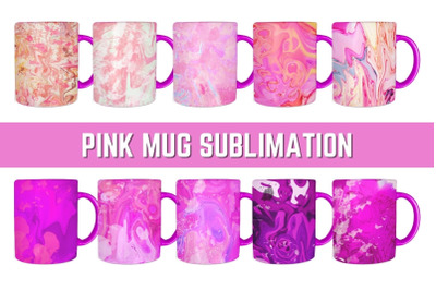 Pink Mug Sublimation