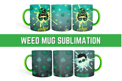 Weed Mug Sublimation