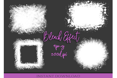 Bleach effect png Sublimation background design Bleach spot splatter