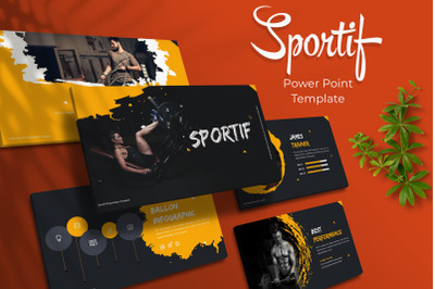 Sportif Power Point Template