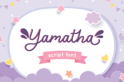 Yamatha - Script Font