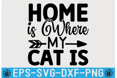 Cat SVG T shirt Design Template