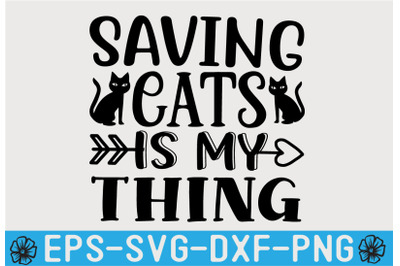 Cat SVG T shirt Design Template