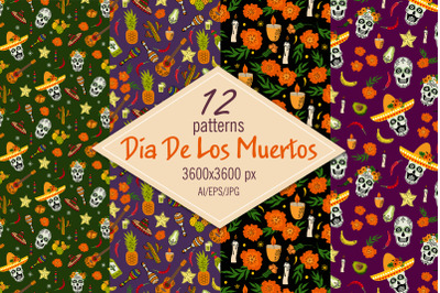 Dia De Los Muertos - patterns