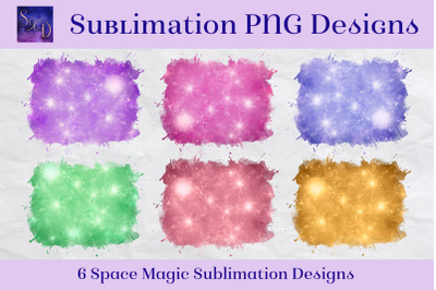 Sublimation PNG Designs - Space Magic
