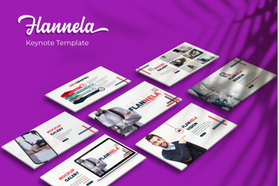 Flannela Keynote Template