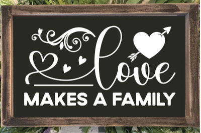 love makes a family