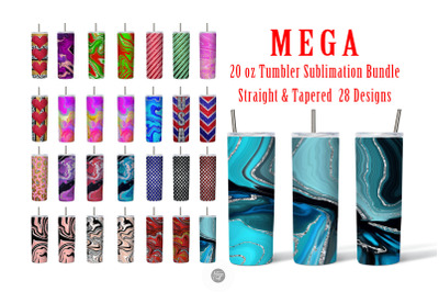 20 oz Tumbler sublimation design bundle