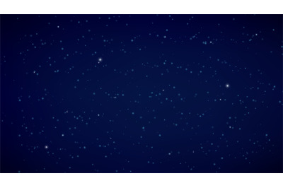 Night starry sky. Dark blue background&2C; space or Universe banner. Stel