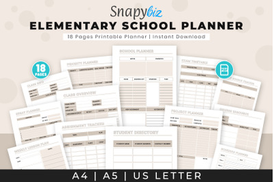 Elementary School Planner