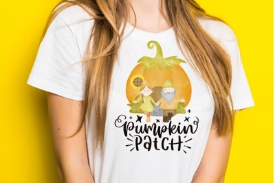 Thanksgiving Sublimation Pumpkin Patch