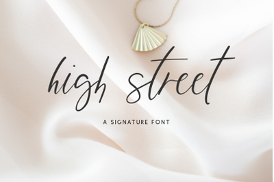 High Street Script