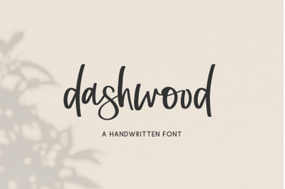 Dashwood Script - Handwritten Font
