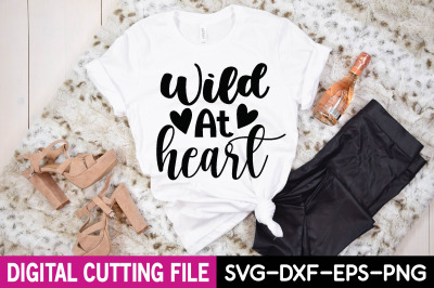 Wild at heart svg design