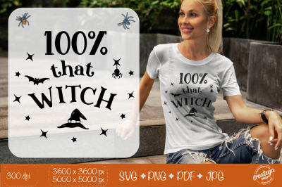 That witch quote SVG, Witchy SVG, Halloween SVG, Witch hat