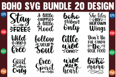 Boho svg bundle