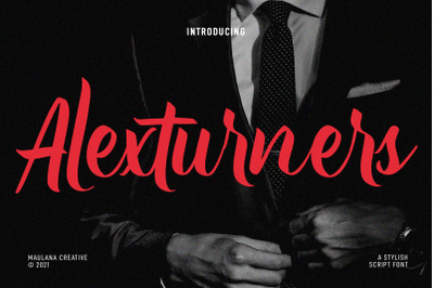 Alexturners Script Font